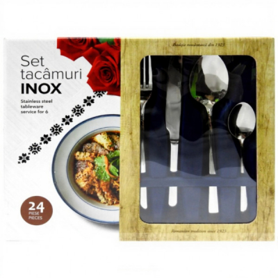 Set 24 tacamuri Inox Kamy Icos DNC66212