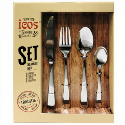 Set 24 tacamuri Inox Sophia Icos DNC66265