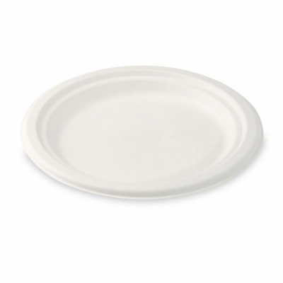Set 25 Farfurii bio unica folosinta din trestie de zahar Oscar 18cm MGR22426