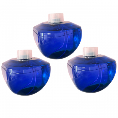 Set 3 REZERVE Candela Lina cu Ceara Lichida 1.45l 3x336 Ore 3x15Zile Albastru HRL