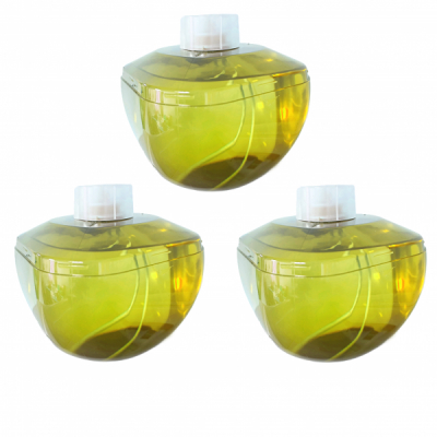 Set 3 REZERVE Candela Lina cu Ceara Lichida 1.45l 3x336 Ore 3x15Zile Galben HRL
