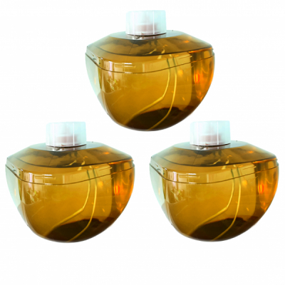 Set 3 REZERVE Candela Lina cu Ceara Lichida 1.45l 3x336 Ore 3x15Zile Portocaliu HRL