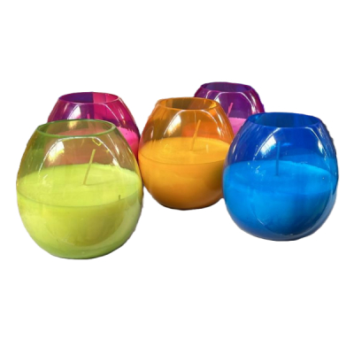 Set 8 Candele durata 2.5 zile 8x60H Multicolore HRL