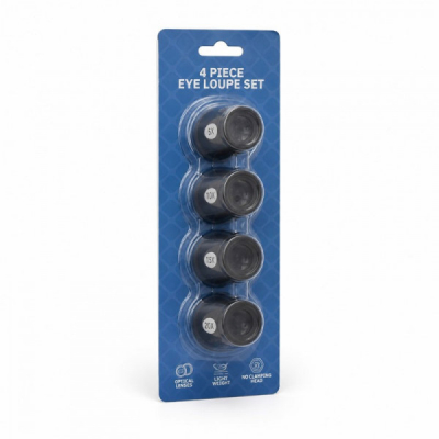 Set 4 Lupe Ceasornicar 5X 10X 15X 20X pentru Bijuterii TE-811 DALBI 17C029 XXM