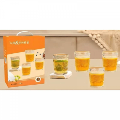 Set 4 Pahare Limonada Sticla 300ml WEI A-15993 DNC66622