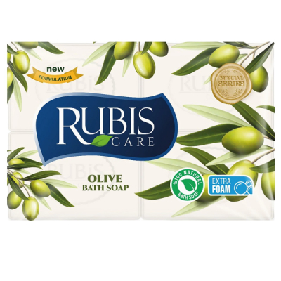 Set 4 Sapunuri solide 4x150g Rubis Ulei de Masline CNN6155