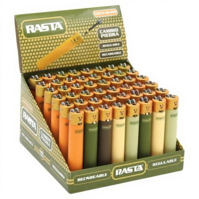 Set 48 Brichete Reincarcabile cu Gaz si Piatra Soft Rasta DNC61260