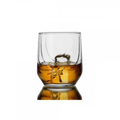 Set 48 Pahare Sticla fara picior Whisky 320ml Whisky Elit 15