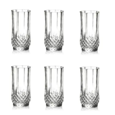 Set 48 Pahare Tumbler Sticla Clara India Cello AMORE 265ml DNC68557