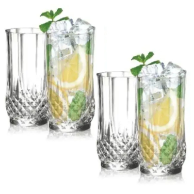 Set 48 Pahare Tumbler Sticla Clara India Cello AMORE 265ml DNC68557