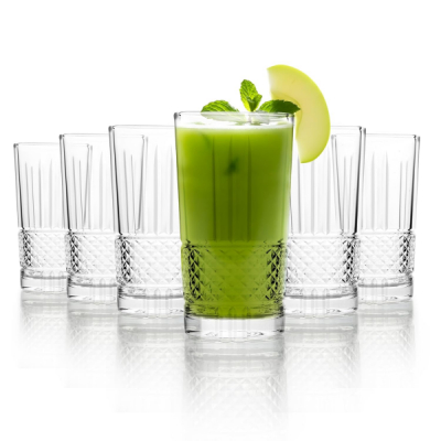 Set 48 Pahare Tumbler Sticla Clara India Cello NOBLE 275ml DNC68560