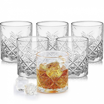 Set 48 Pahare Whiskey Sticla Clara India Cello CLASSIX 325ml DNC68567