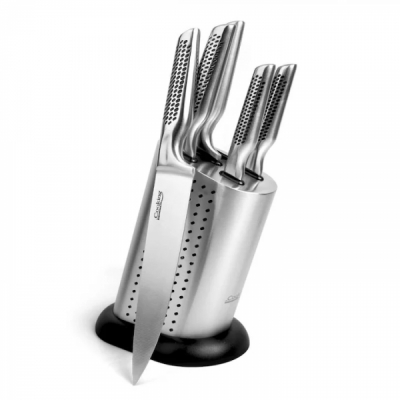 Set 5 Cutite Bucatarie cu Suport Skyline Cooking by Heinner DNC66005