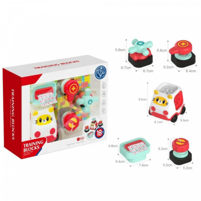 Set 5 Jucarii Busy Board Interactiva Dezvoltare Motricitate HE8084 CWT