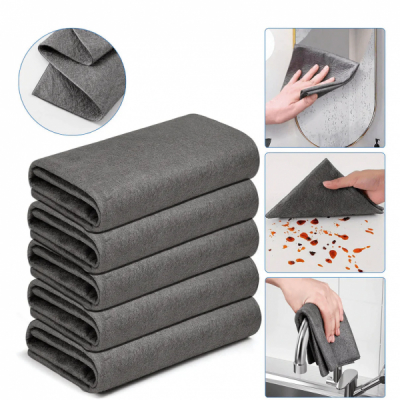 Set 5 Lavete Magice GRI Fenomen 30x30cm DNC68023