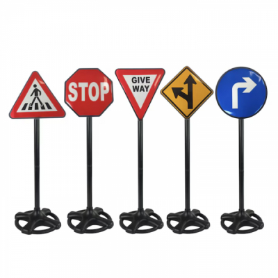 Set 5 semne mari de circulatie 82cm 8188-30 CWT