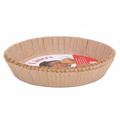 Set 50 tavi rotunde pentru copt din hartie pentru air fryer 20x20x6cm Grunberg HCR20