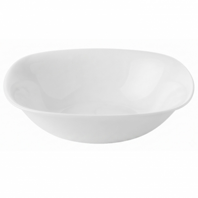 Set 6 Boluri Opal Alb Patrate 20.3x20.3x6.9cm 1200ml 6xOPB200 JGR