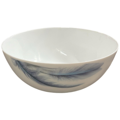 Set 6 Boluri Rotunde Opal Decor Ayhan Feather Blue 17.5cm CNN50932 DNC