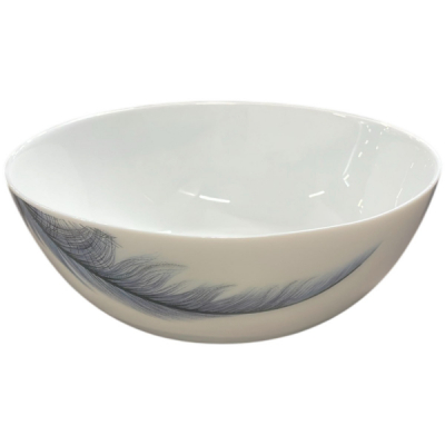 Set 6 Boluri Rotunde Opal Decor Ayhan Feather Blue 17.5cm CNN50932 DNC