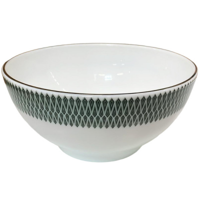 Set 6 Boluri Rotunde Opal Decor Verde Auriu Mirage 16.5cm GRM165 DNC64034 CNN