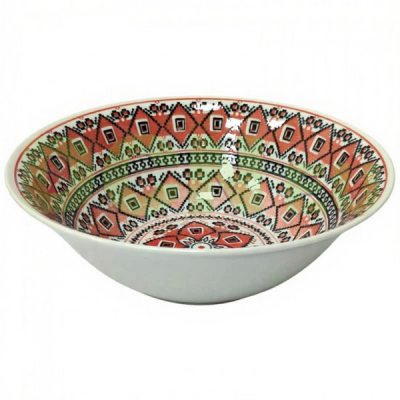 Set 6 Boluri Salata Ceramica Model Traditional Nou 17.5cm DNC65689