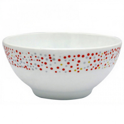 Set 6 Boluri Salata din Opal Decor Buline 16.5cm W165/919 DNC58042