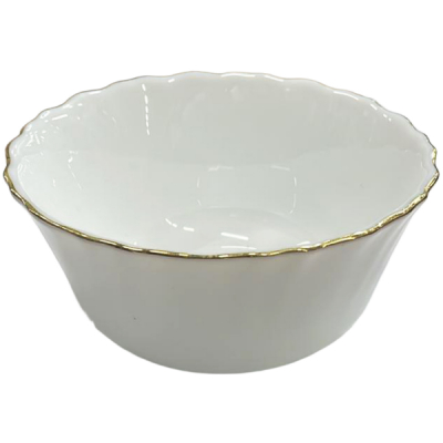 Set 6 Boluri Salata Opal Model Margine Aurie 12.5cm MGAT720 CNN51643
