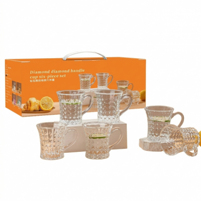 Set 6 Cani Sticla 270ml Wei A16482 DNC68100