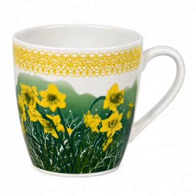 Set 6 Cesti Cafea Ceramica Model Narcise 220ml DNC70109