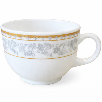 Set 6 Cesti Cafea Opal Albe Model Lisa 220ml CNN52710