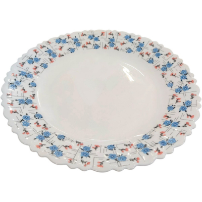 Set 6 Farfurii Adanci Opal Alb Model Clover 23cm CNN50166