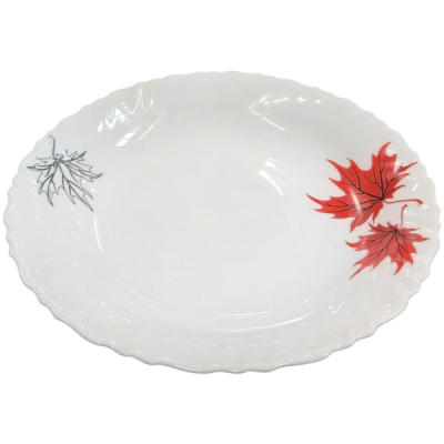 Set 6 Farfurii Adanci Opal Alb Model Esma 23cm CNN DNC62782