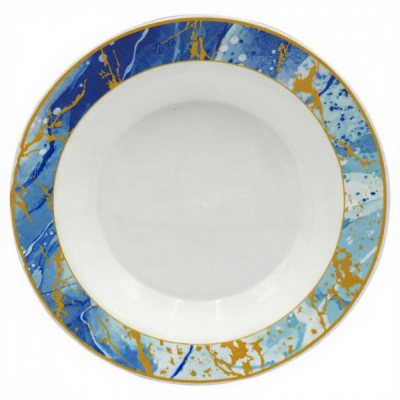 Set 6 Farfurii Adanci Opal Model Majestic Ocean 23.5cm DNC65430