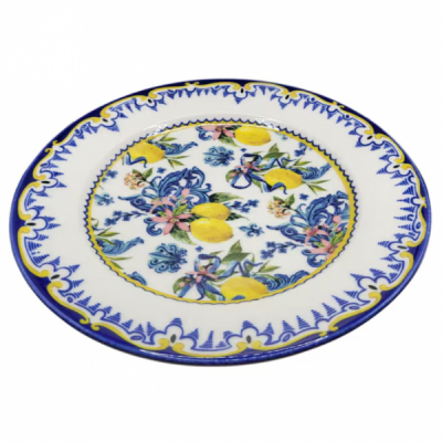 Set 6 Farfurii Intinse Aperitiv si Desert Portelan Fin Lamai 20cm Grunberg 6xTDP202