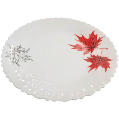Set 6 Farfurii Intinse Opal Alb Model Esma 26cm CNN50161 DNC62783