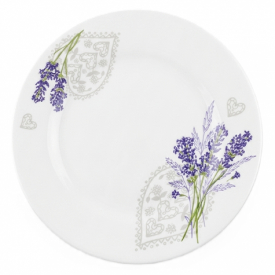 Set 6 Farfurii Intinse Opal Lavanda LRP100/4-3 25cm CNN54174