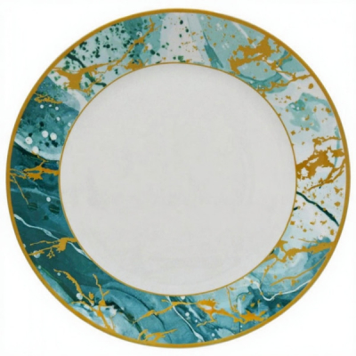 Set 6 Farfurii Intinse Opal Model Majestic Forest  27cm DNC65425