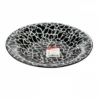 Set 6 Farfurii Sticla Desert 19cm Black Rock Cok 160-0074 CNN36520