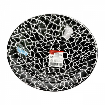 Set 6 Farfurii Sticla Desert 19cm Black Rock Cok 160-0074 CNN36520
