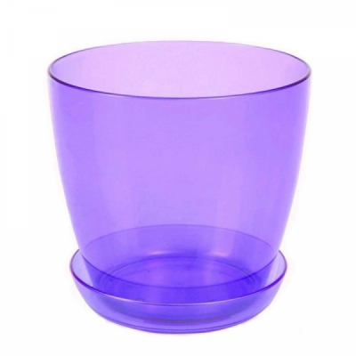 Set 6 Ghivece Orhidee Transparente  Div. Culori 3l 18x17cm S-559 6xDNC59168
