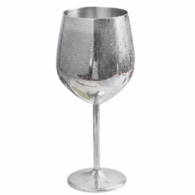 Set 6 Pahare Inox cu picior 400ml 7.50x21.50cm Grunberg IGR7064