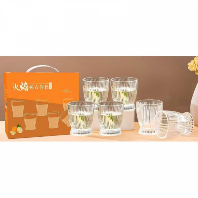 Set 6 Pahare Limonada Sticla 285ml WEI A-16001 DNC66611