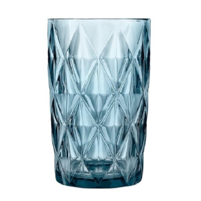 Set 6 Pahare Sticla Blue Cok Escorial 400ml 157-0007 CNN49477