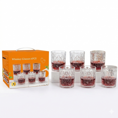 Set 6 Pahare Vin Sticla 270ml Wei A16480 DNC68110