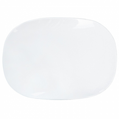Set 6 Platouri Dreptunghiulare Opal Alb 30x22.5x1.5cm 6xOPYP300 JGR