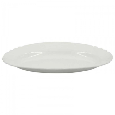 Set 6 Platouri ovale Opal Alb DAR 22cm DNC64226