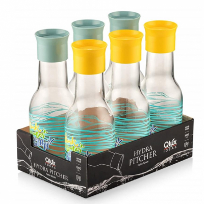 Set 6 Carafe Sticla Apa Limonada 6 x 1l Grunberg Qlux C00185