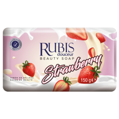 Set 6 Sapunuri solide 6x150g Rubis Capsuni CNN50825