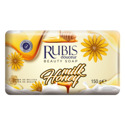 Set 6 Sapunuri solide 6x150g Rubis Lapte si Miere CNN43844